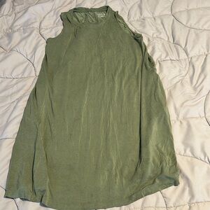 Time and Tru Olive Green Top